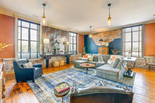 Wytheville Apartment | Walkable Wytheville Loft on Main Street!
