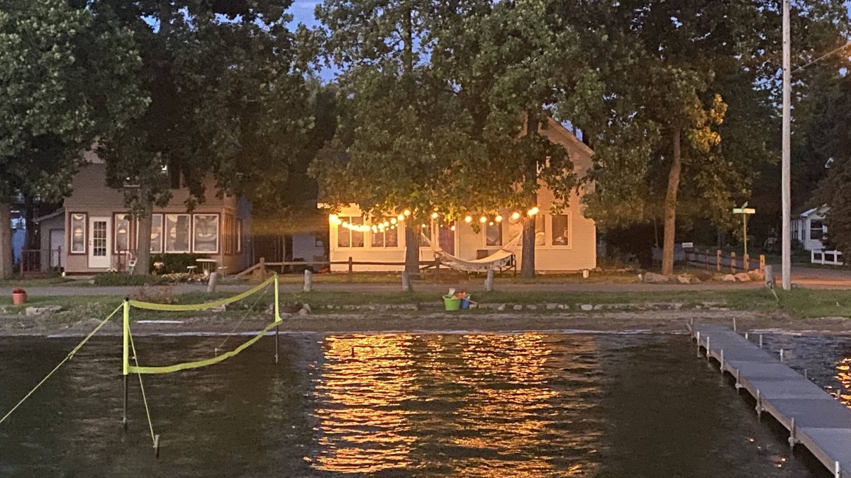Brooklyn House | Wamplers year-round family lakefront private sandy beach beautiful sunsets