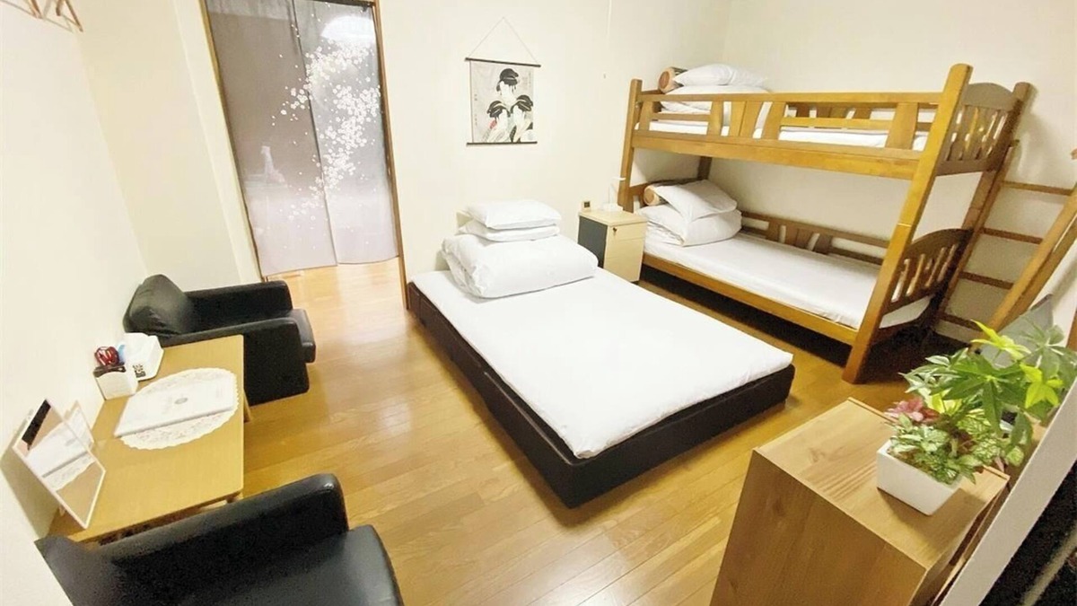 Tokushima Apartment | Washing machine included Exclusive floor rental 2 bunk rooms for up to 8 people/Tokushima Tokushima