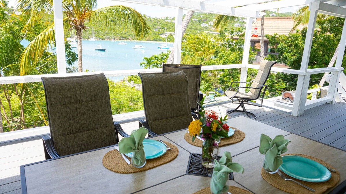 Great Cruz Bay Villa | Water access to Great Cruz Bay with pool! No power outages!