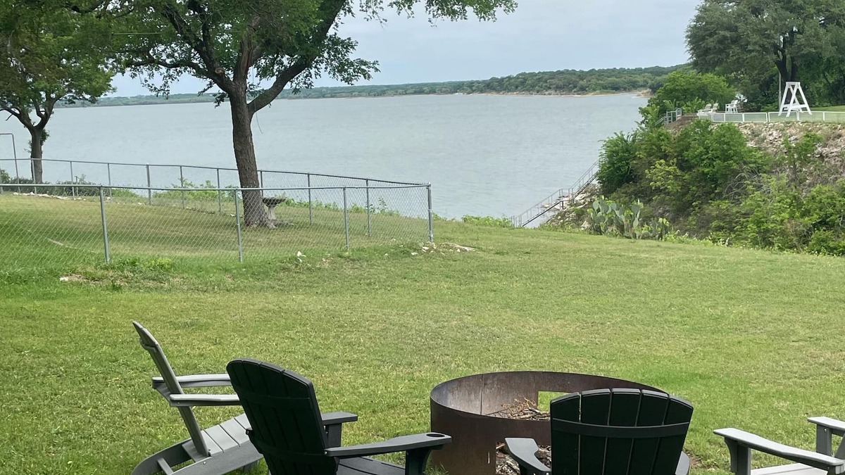 Lake Whitney House | Water front Lake Whitney cottage with great views and Water access!