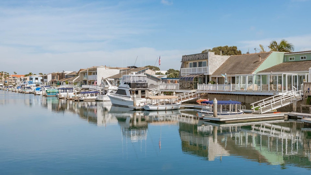 Channel Islands House | Water Front! Upscale resort home on the water with boat dock!