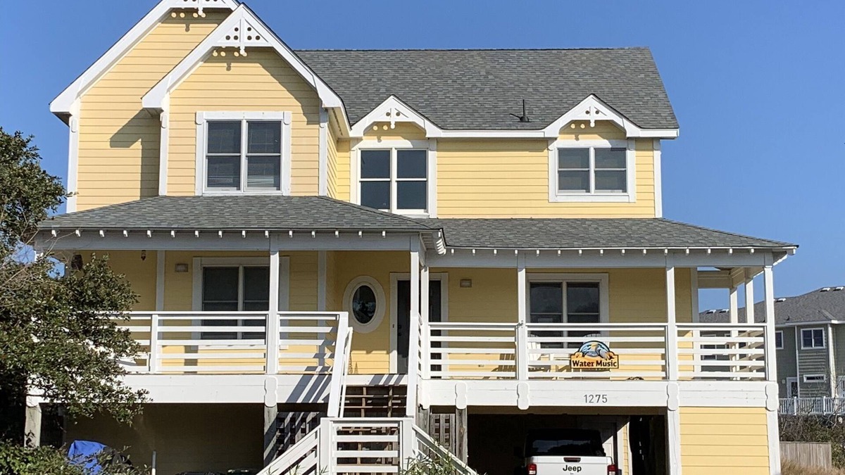 Ocean Hill House | Water Music OBX: Ocean views, easy beach access, private pool. Pet friendly.