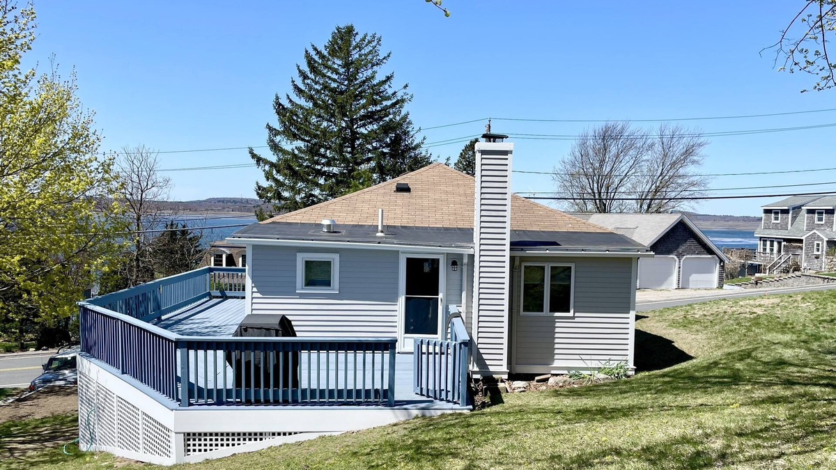 Ipswich House | Water views of Plum Island sound and access to private, sandy beach