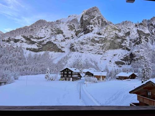 Kandersteg Apartment | Waterfall View