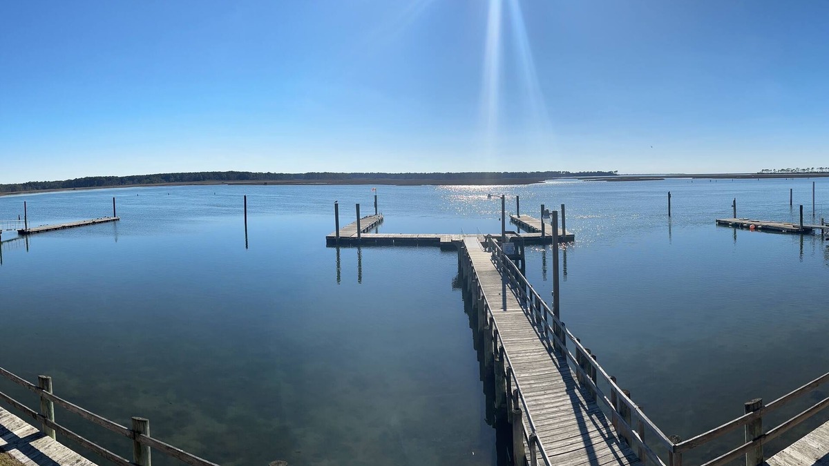 Chincoteague Condo | Waterfront, 2nd floor. Dedicated boat slip. Great view of ponies and lighthouse.