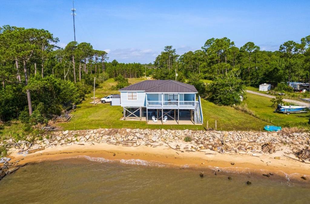 Theodore House | Waterfront Alabama Vacation Rental with Deck