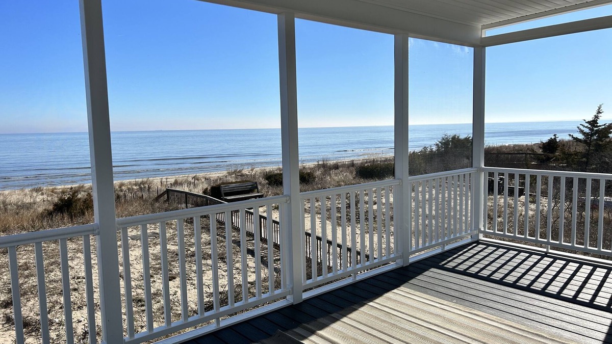 Prime Hook Beach House | Waterfront Beach house on private beach