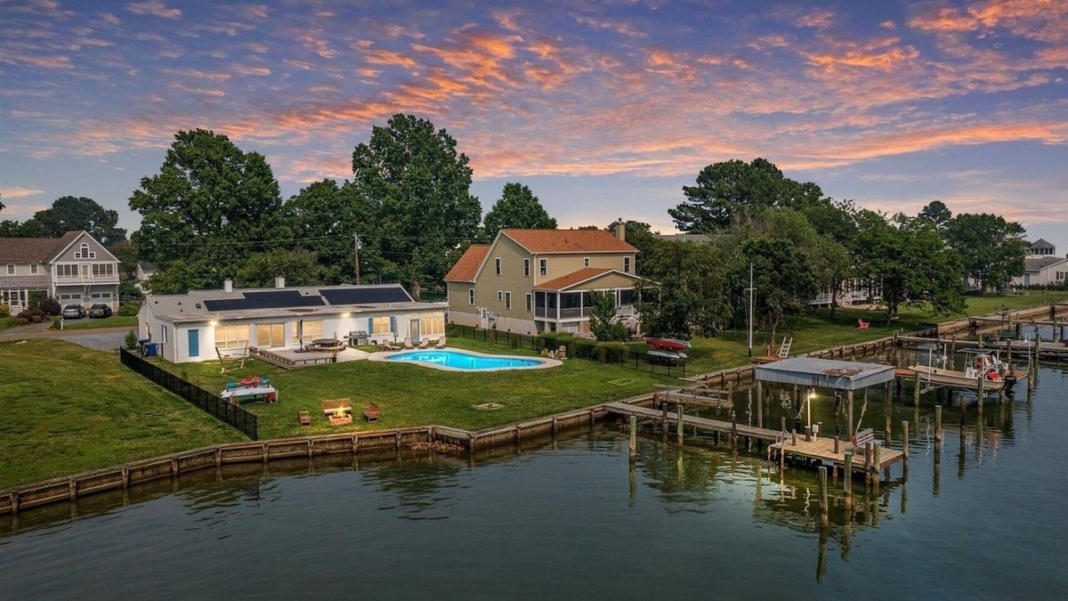 Tilghman House | Waterfront Bliss: Ultimate Tilghman Retreat by RedAwning
