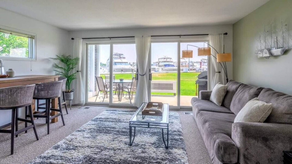 Ferrysburg Condo | Waterfront Condo in Spring Lake-Blissful Blue Waterfront