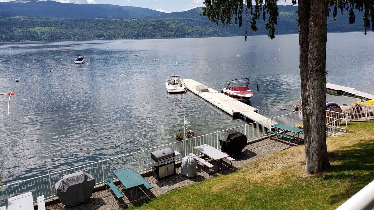 Anglemont Condo | Waterfront condo on the sunny side of Shuswap Lake!