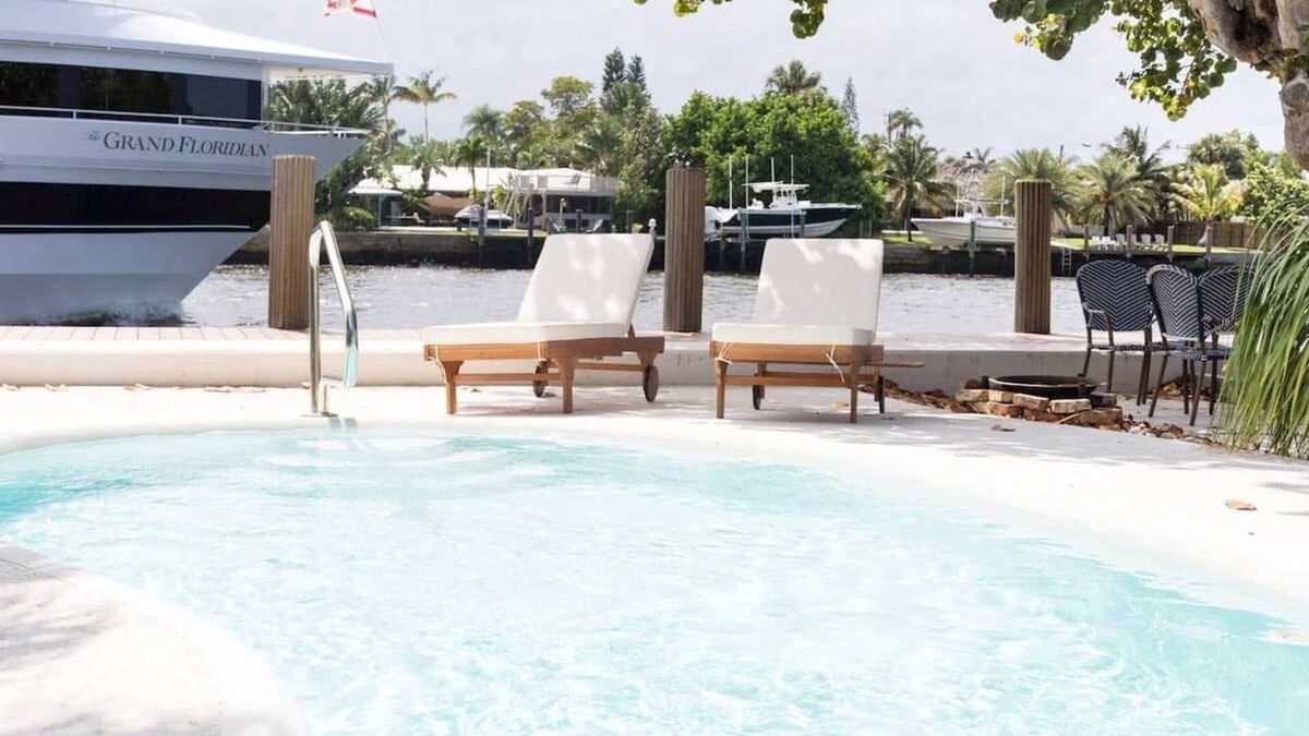 Cypress Point Condo | Waterfront condo with pool, 1 block to the beach!