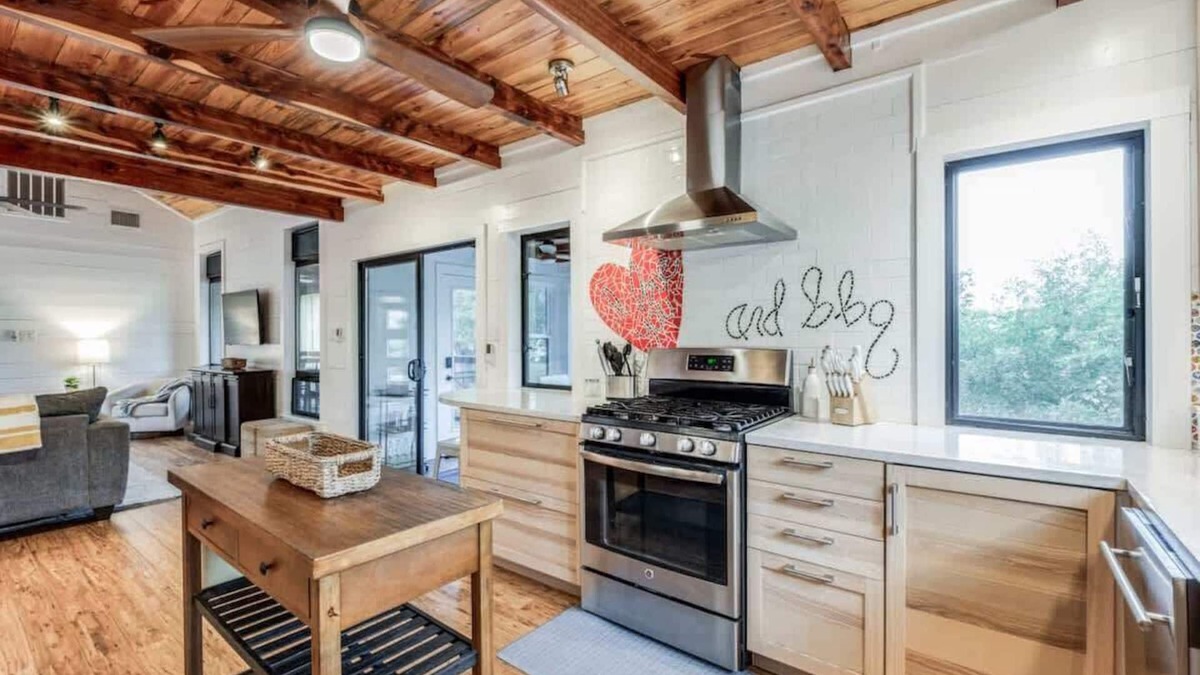 Burnet House | Waterfront, Custom, and Eclectic home on the Lake!