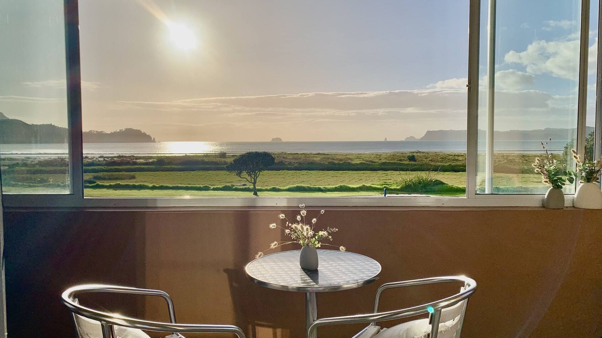 Whitianga Apartment | Waterfront fabulous view, spacious studio, heated pool & 10 mins walk into town.