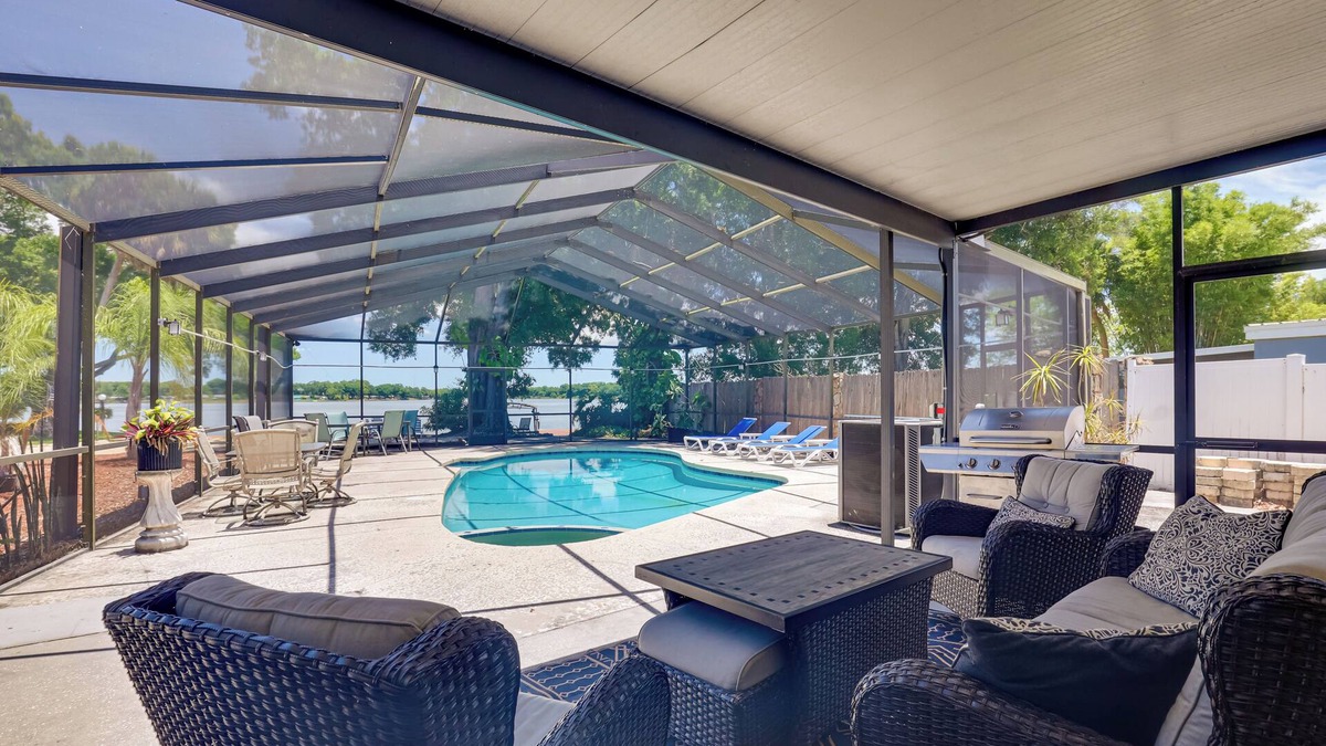 Orient Park Cottage | Waterfront Gem w/Pool, Dock & Lanai in Tampa!