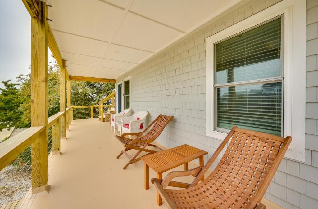 Ocracoke Apartment | Waterfront Getaway with Dock and Views in Ocracoke!