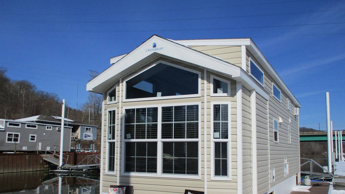 Bridgewater Boat Rental | Waterfront Glamping Escape Cozy Floating Cottages on the Peaceful Beaver River