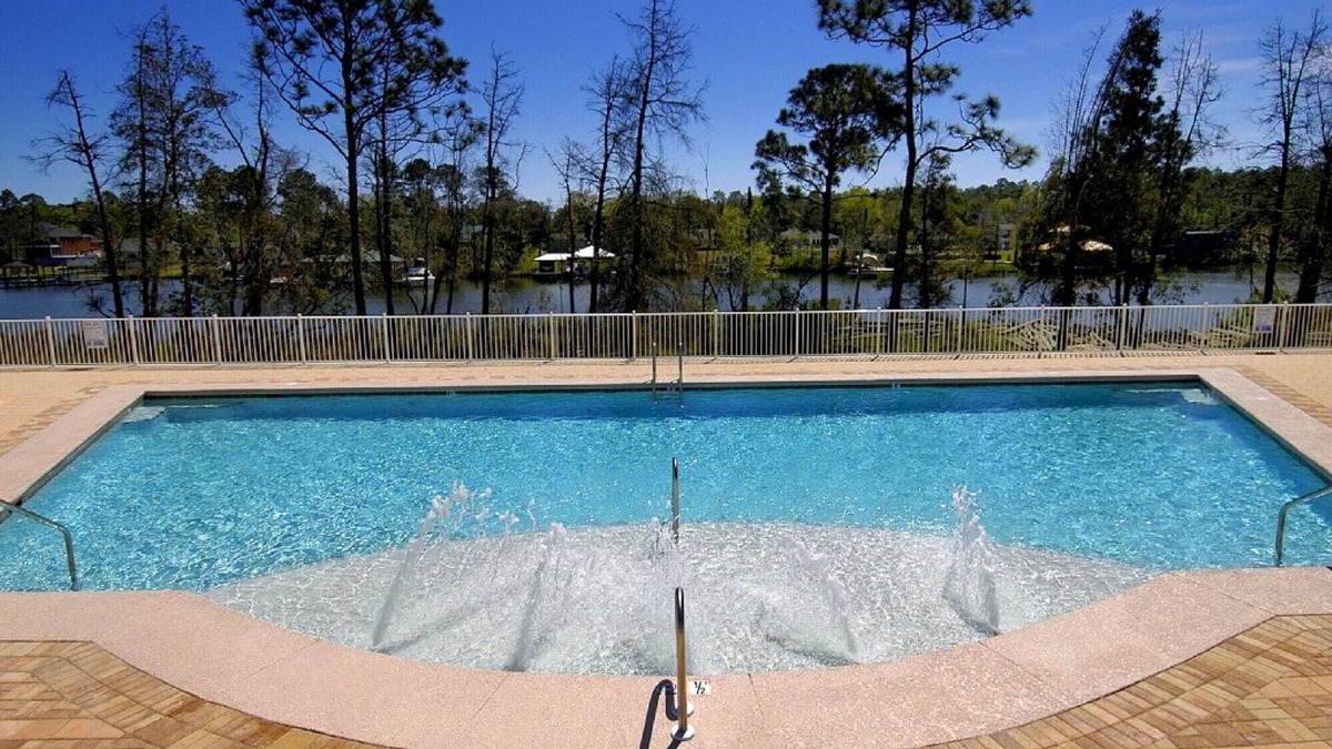 Foley Condo | Waterfront - great fishing, peaceful & quiet, yet close to Tanger Outlets & OWA