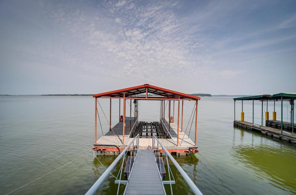 Grove House | Waterfront Grove Retreat with Dock Cedar Ridge
