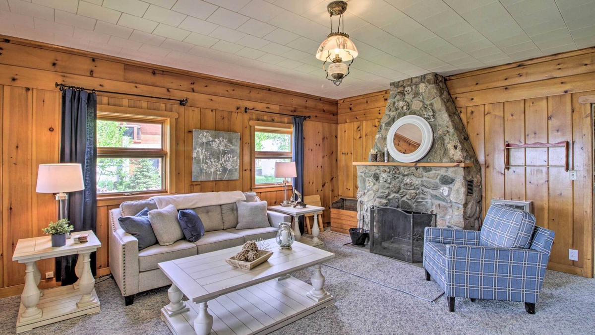 East Gull Lake House | Waterfront Gull Lake Getaway w/ Dock & Yard!