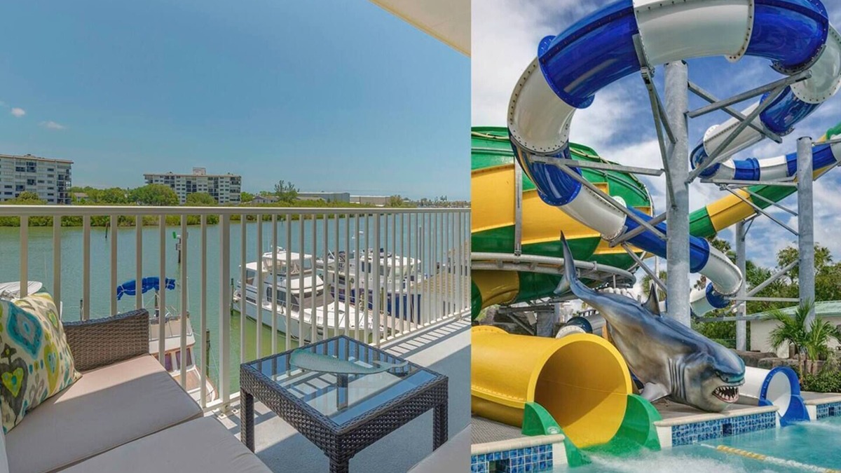 Indian Rocks Beach Condo | Waterfront, Harbourside, Water Park, Beach, #3319