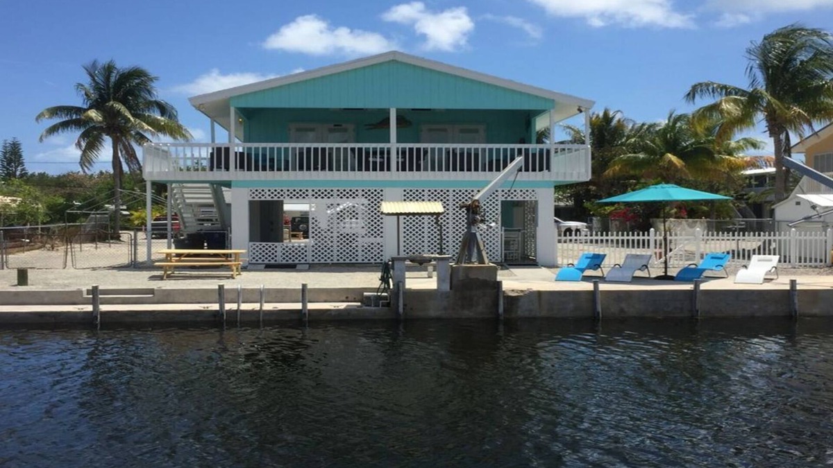 Atlantis Estates House | Waterfront Home in The Fabulous Florida Keys with Peak-A-Boo Views of the Bay!