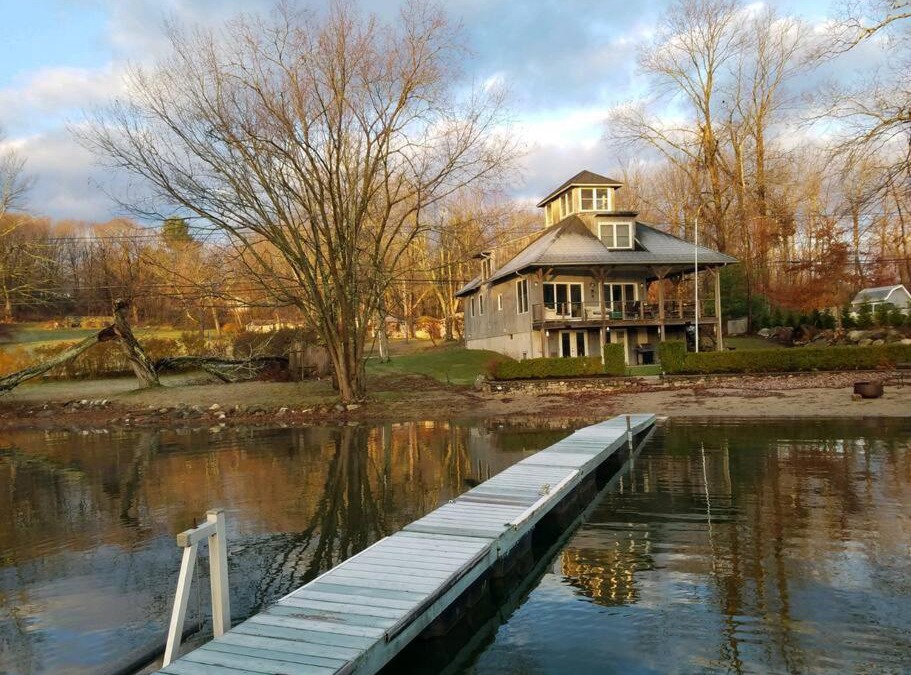 Lakeside House | Waterfront Home on Bantam Lake with Private Beach