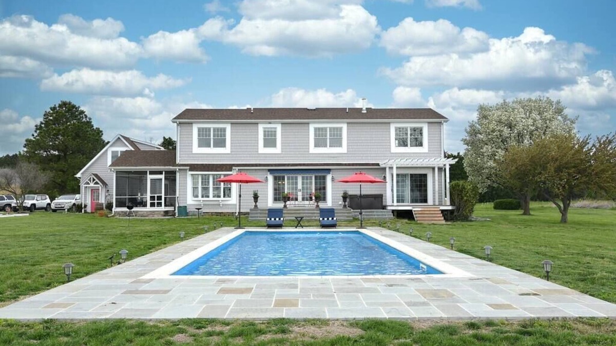 Tilghman House | Waterfront Home with Pool, Hot Tub, Dock & Sunset Views – Near St. Michaels