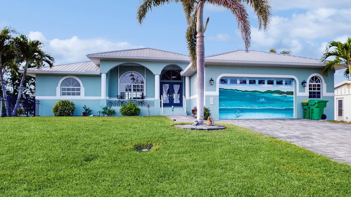 Charlotte Park House | Waterfront home with saltwater pool, firepit, boat access, and dock