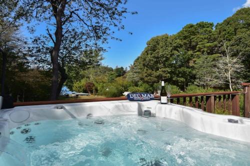 Eastham House | Waterfront home with Hot Tub Firepit and Game Room