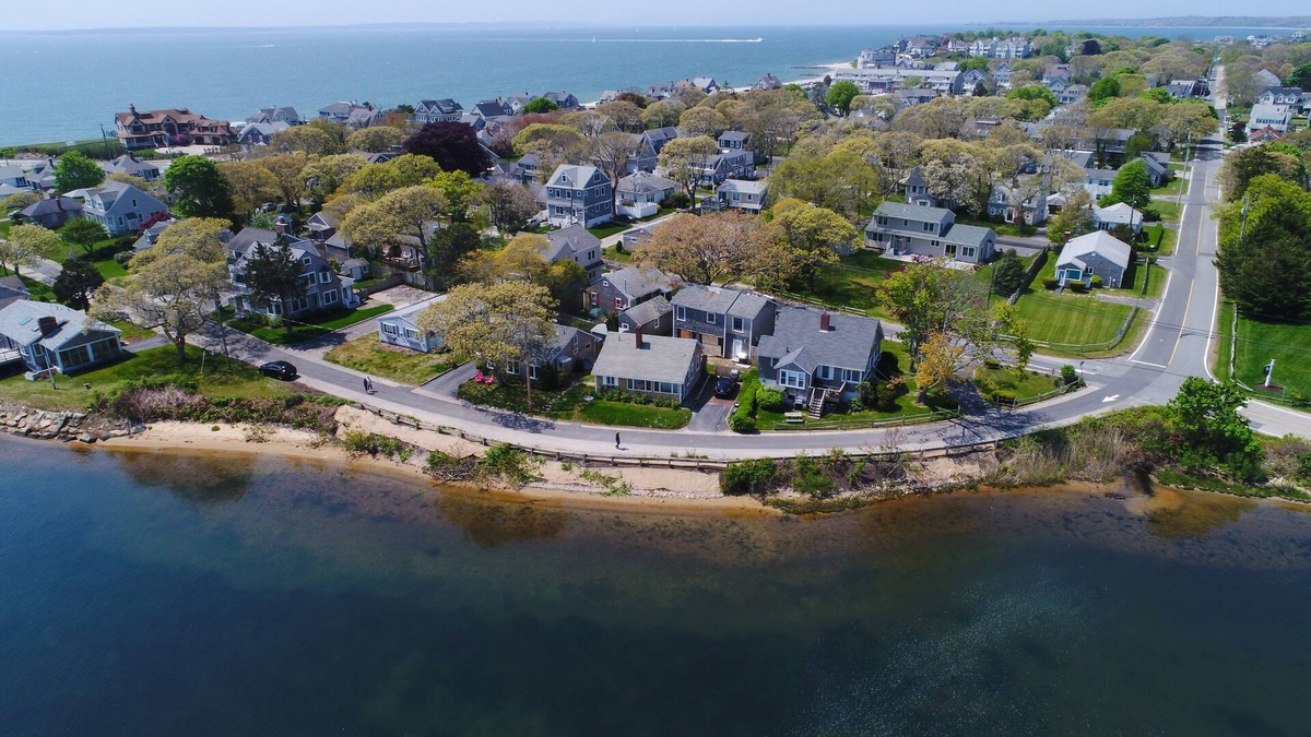 Falmouth Heights House | Waterfront home with lake views - walk to Falmouth Heights Beach