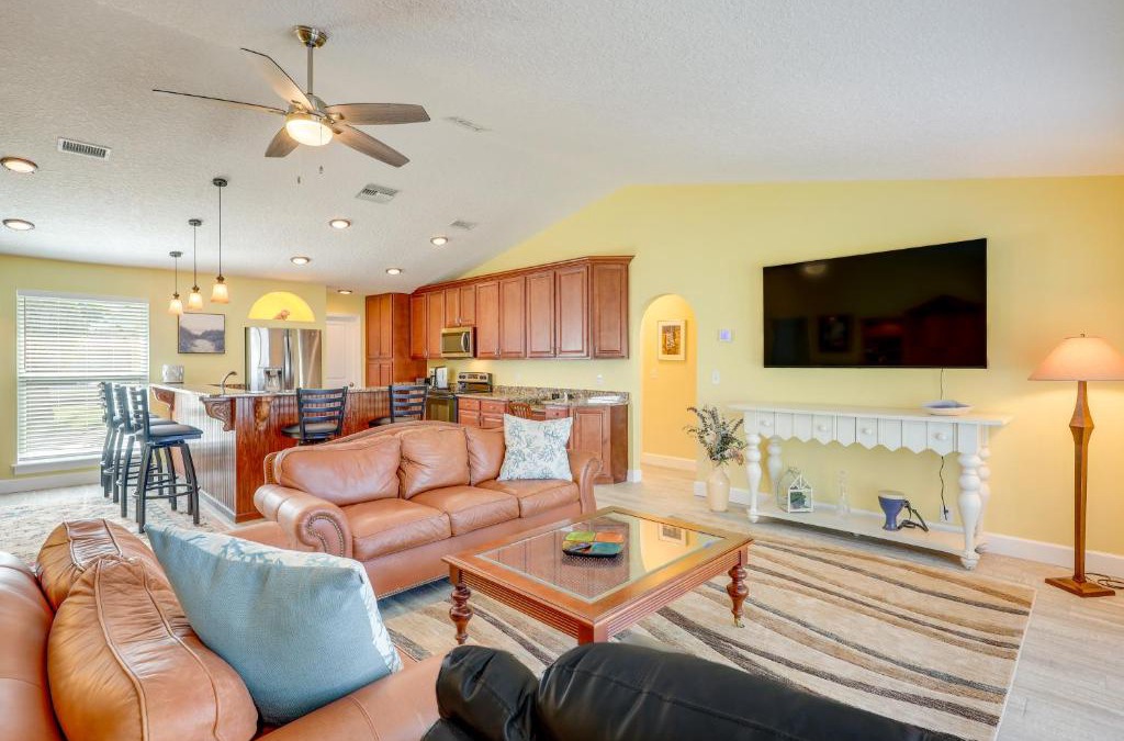 Isle of Palms House | Waterfront Jacksonville Retreat with Boat Dock!