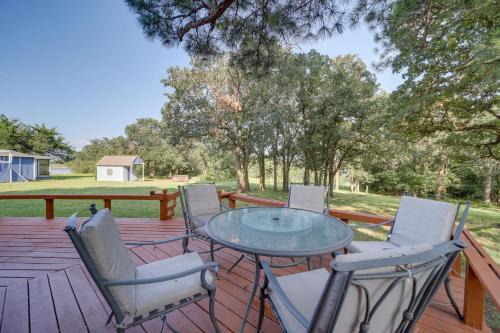 Mannford House | Waterfront Keystone Lake Gem Private Dock, Kayaks