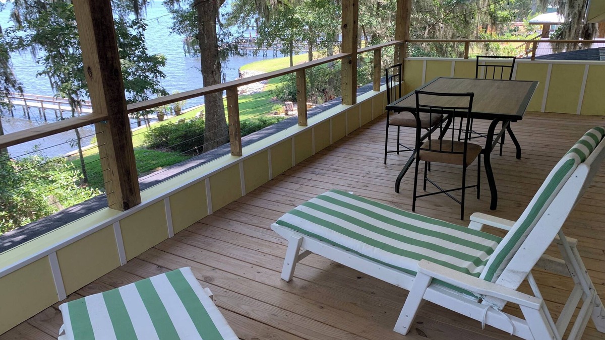 Eutawville Apartment | Waterfront King Beds Pet Friendly Deck Home with Dock & Views.