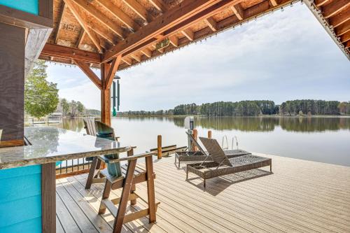Henrico House | Waterfront Lake Gaston Home with Private Dock!