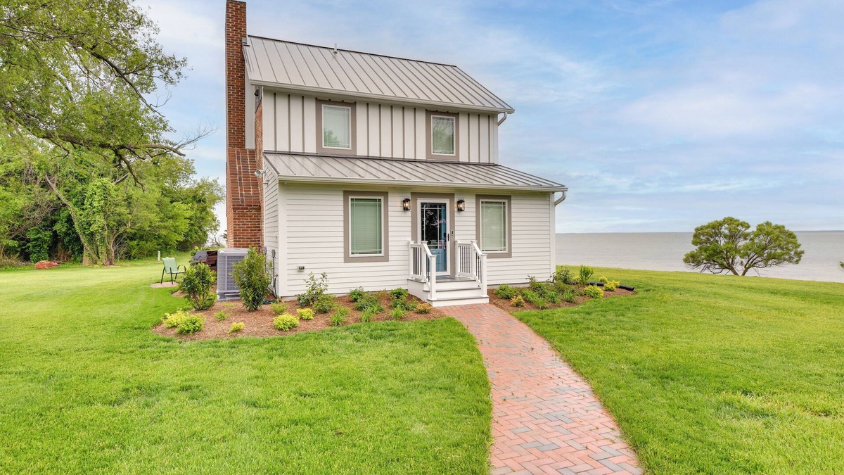 Ridge House | Waterfront Maryland Vacation Home: Private Beach!