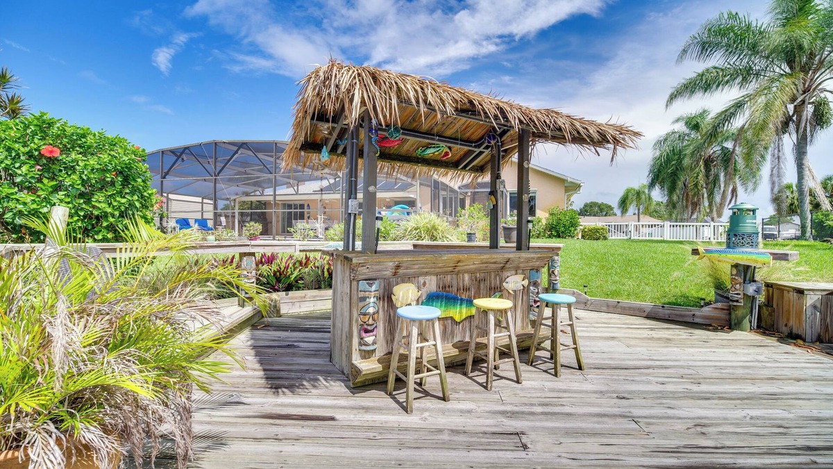 Holiday Cove Cottage | Waterfront Merritt Island Vacation Rental w/Pool!
