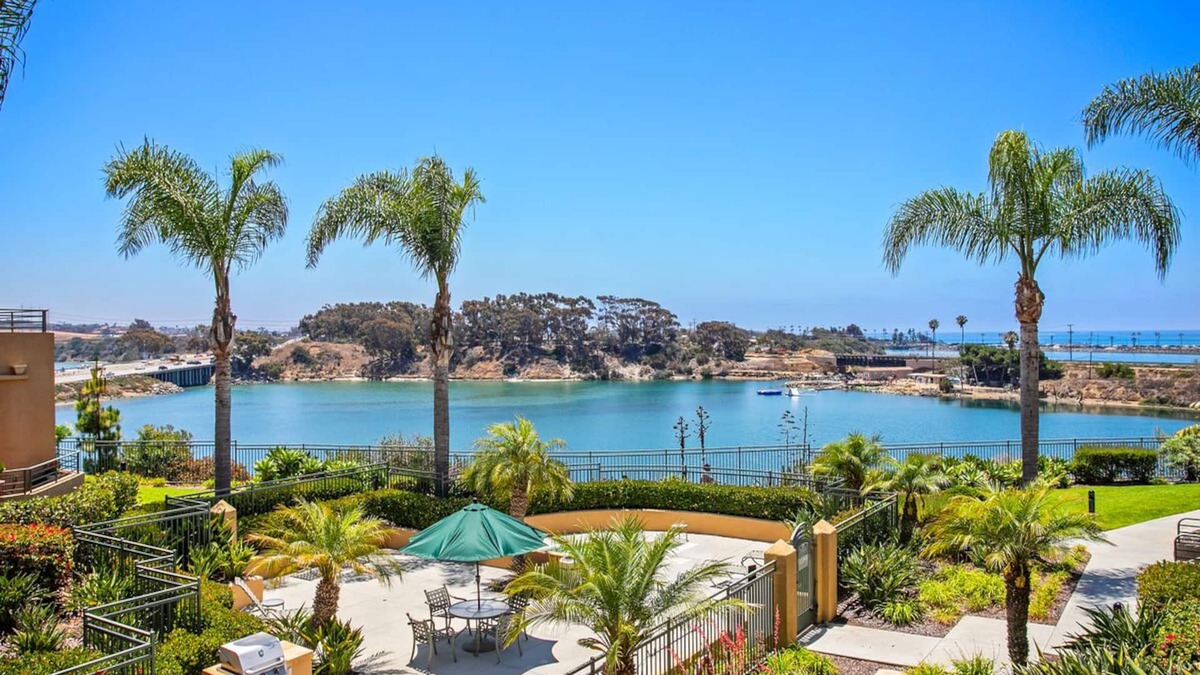 Carlsbad Condo | Waterfront Oasis - Lagoon Views, Pools, Hot Tubs, & Blocks from Carlsbad Beaches
