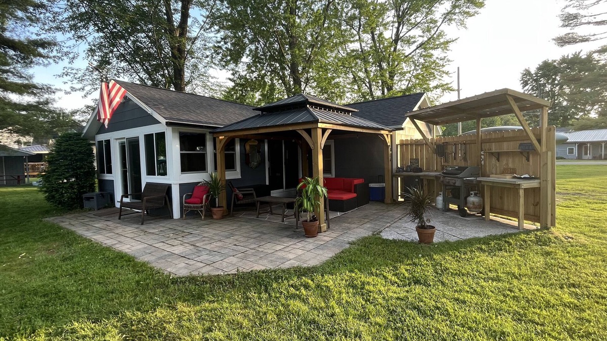 Bayberry House | Waterfront!Outdoor living! Canoe kayaks paddleboard 60 ft dock Newly Renovated