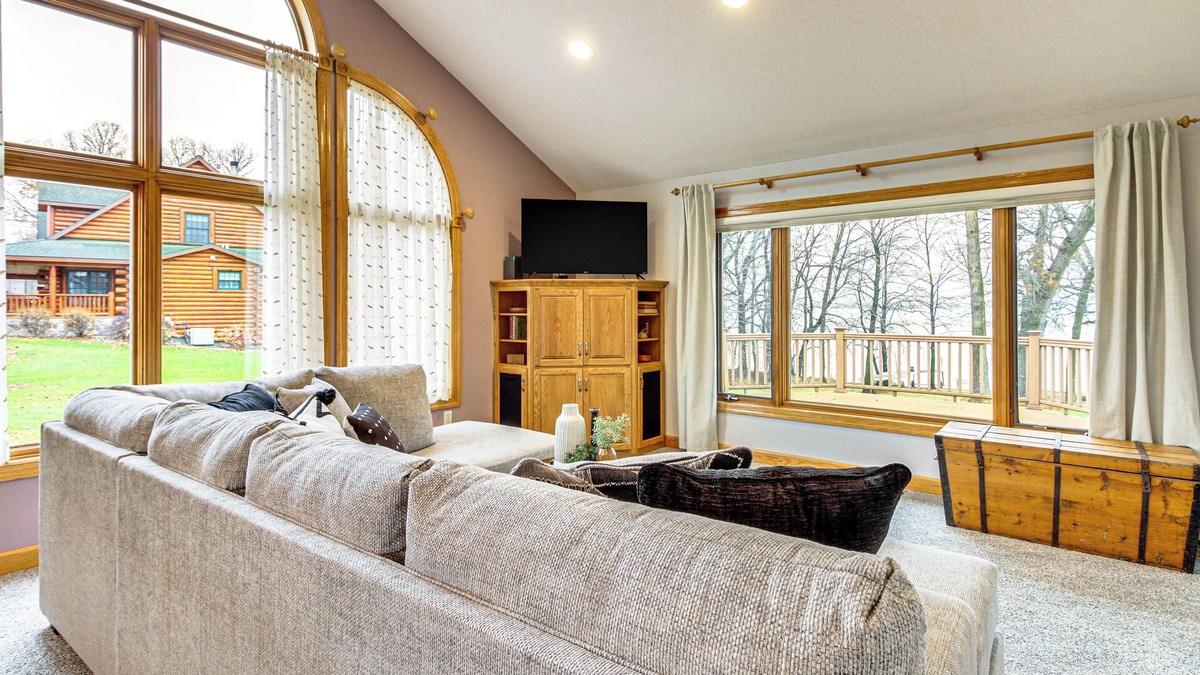 Ashby House | Waterfront Pelican Lake Gem in Ashby!