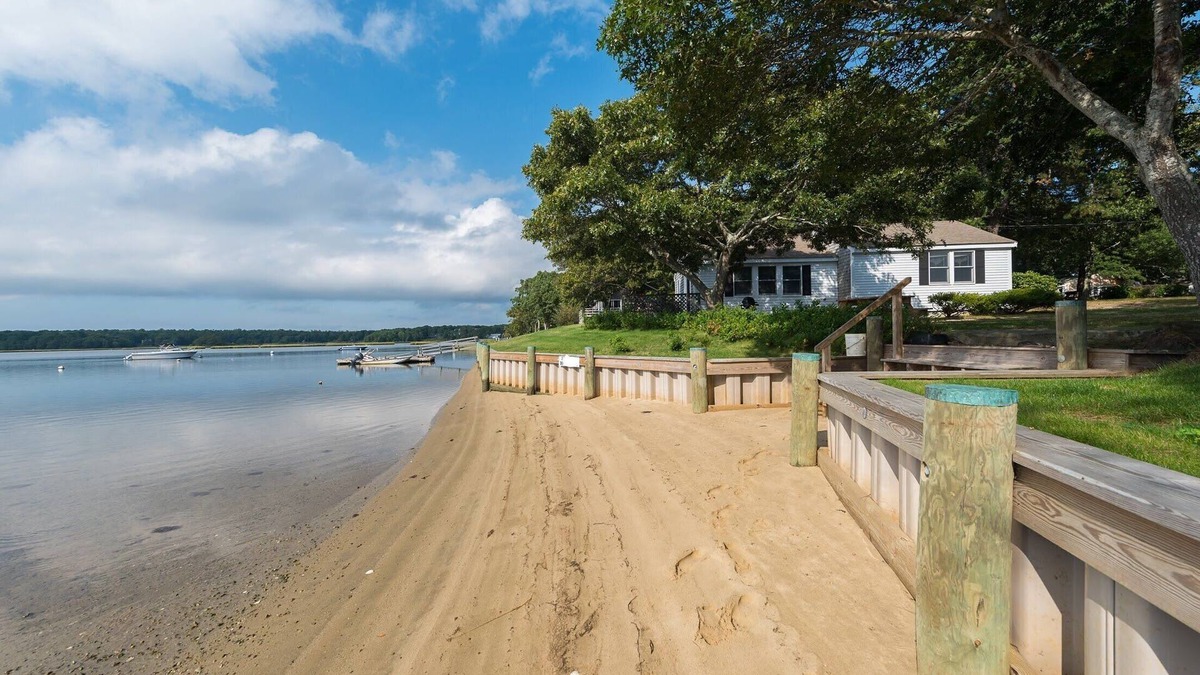 Mashpee Cottage | Waterfront , Private family beach and dock. Incredible sunsets!