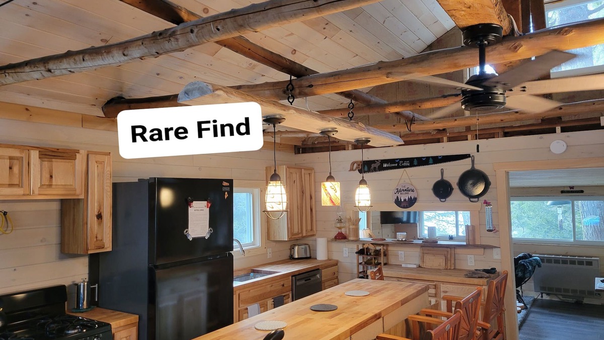 Aurora Cabin | WATERFRONT "Rivah Lodge",nPRIVATE, QUIET, "OFF GRID". nNice drive to Bar Harbor.