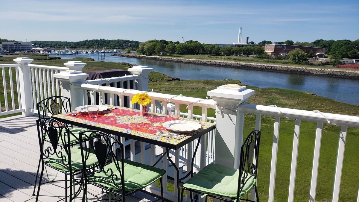 Gloucester Condo | WATERFRONT- River & Harbors views, Walking Distance to Downtown, Beaches & Park