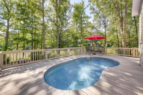 Urbanna House | Waterfront Urbanna Home with Private Dock and Pool