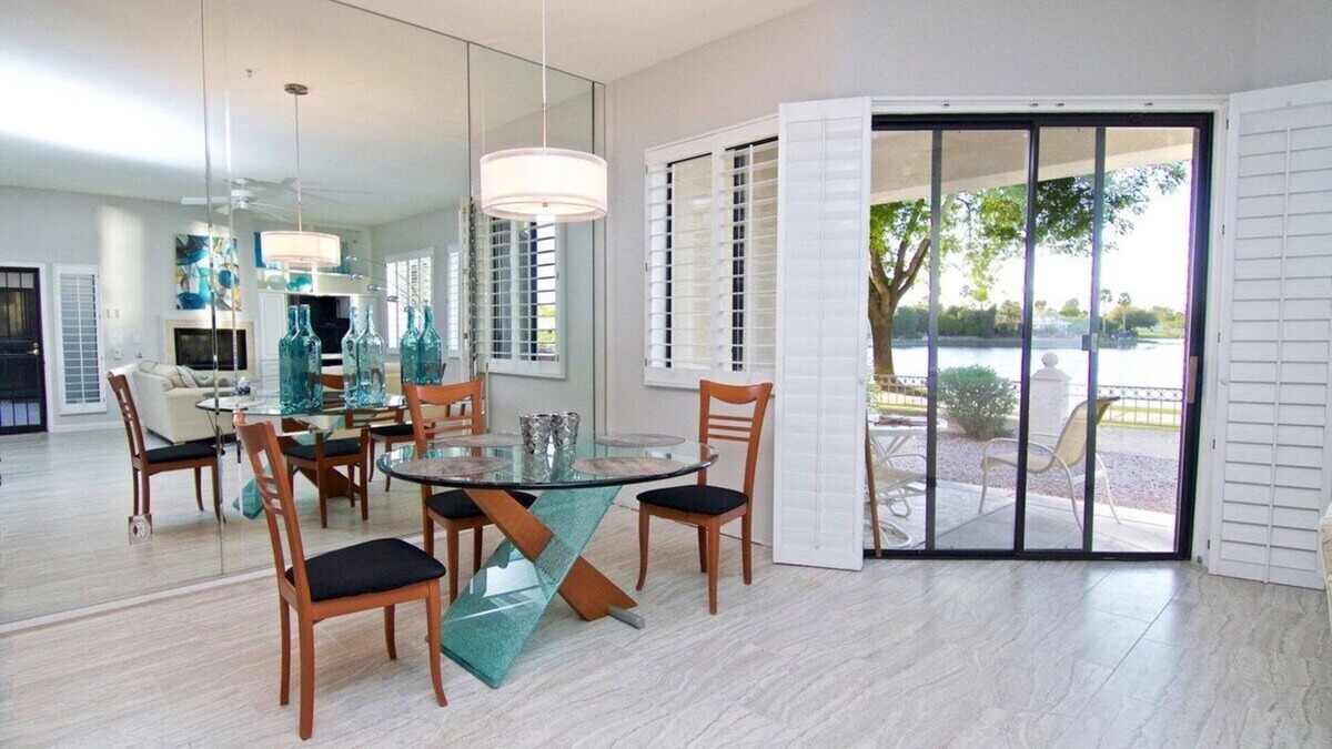 McCormick Ranch Condo | Waterfront Views, Office, Main Floor, Walkable, Pet Friendly, Family Friendly