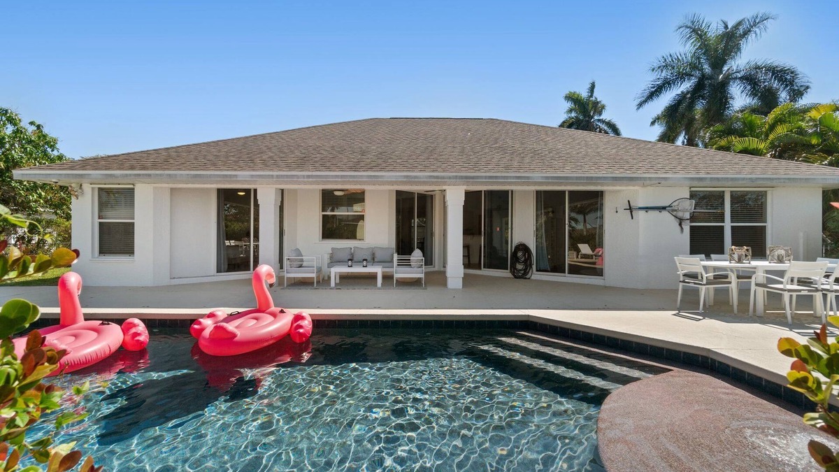 Central Naples House | Waterfront w/Pool & Patio - Close to Everything