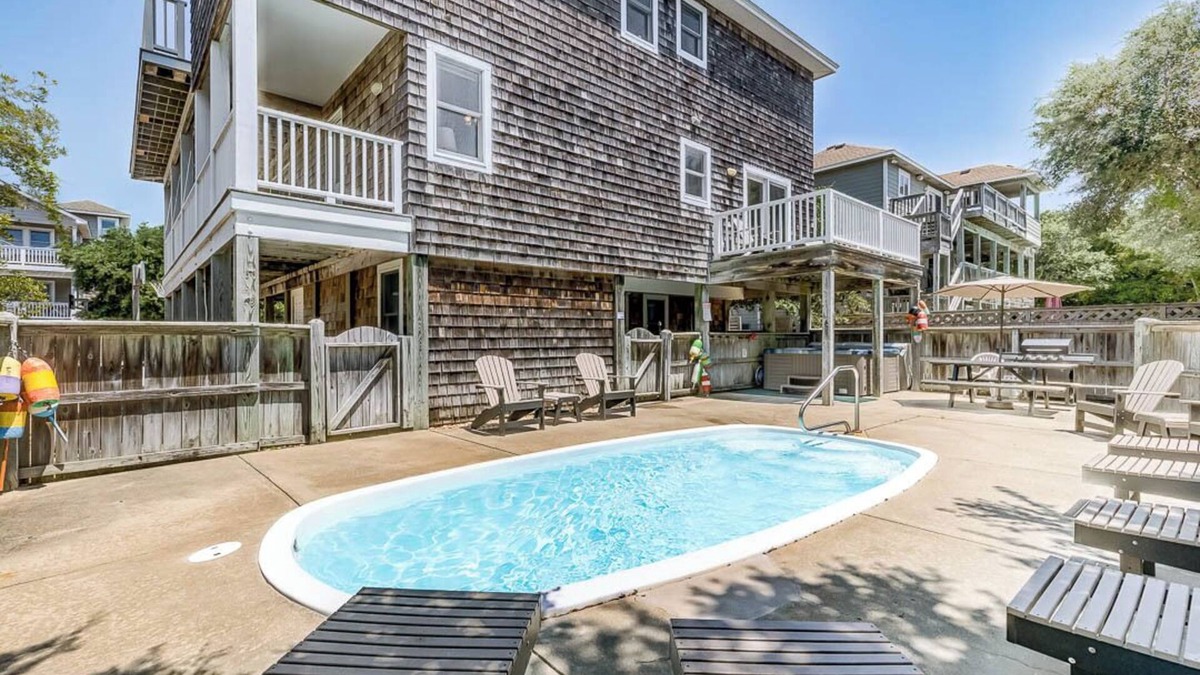 Ocean Sands House | We Are Beachin | 580 ft to the beach | Private Pool, Hot Tub, Dog Friendly, and Community Pool