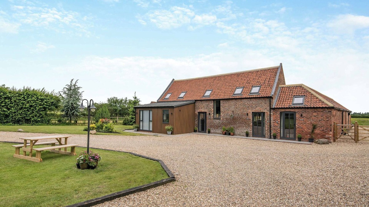 Arnold Cottage | We just love this romantic barn conversion.