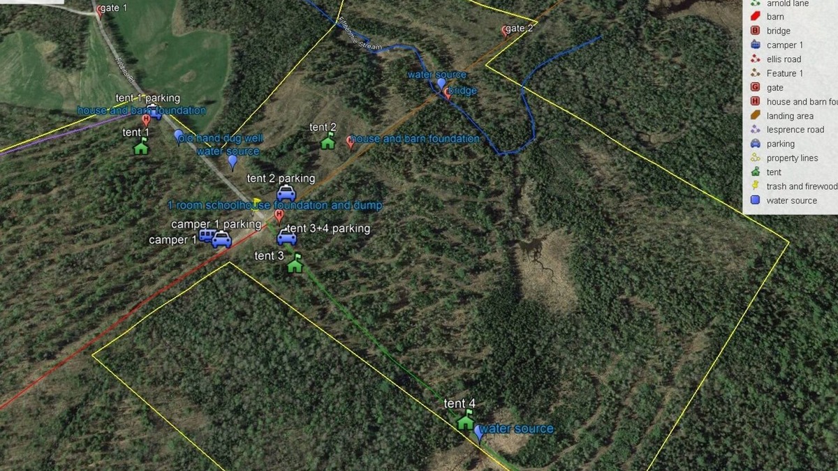 Weeks Mills House | Week discount. RV on 265 ac parcel with 15 Mile Stream running thru the property