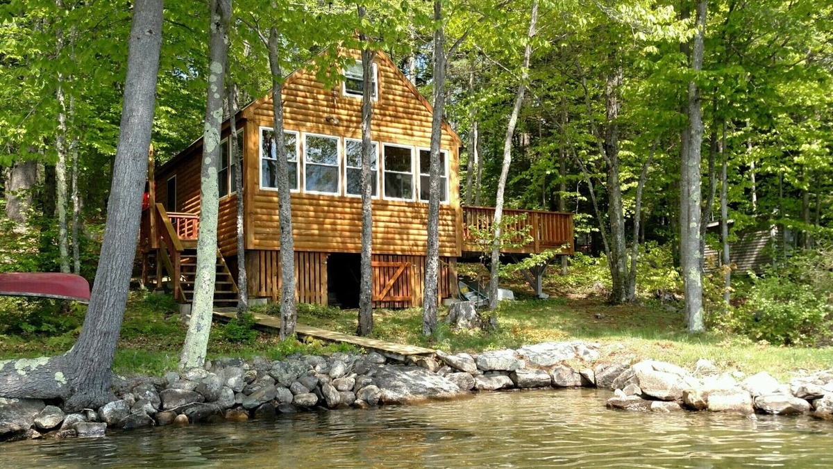 Oakland Cottage | Weekly discounts avail. Get away from it all on the start of The Belgrade Lakes